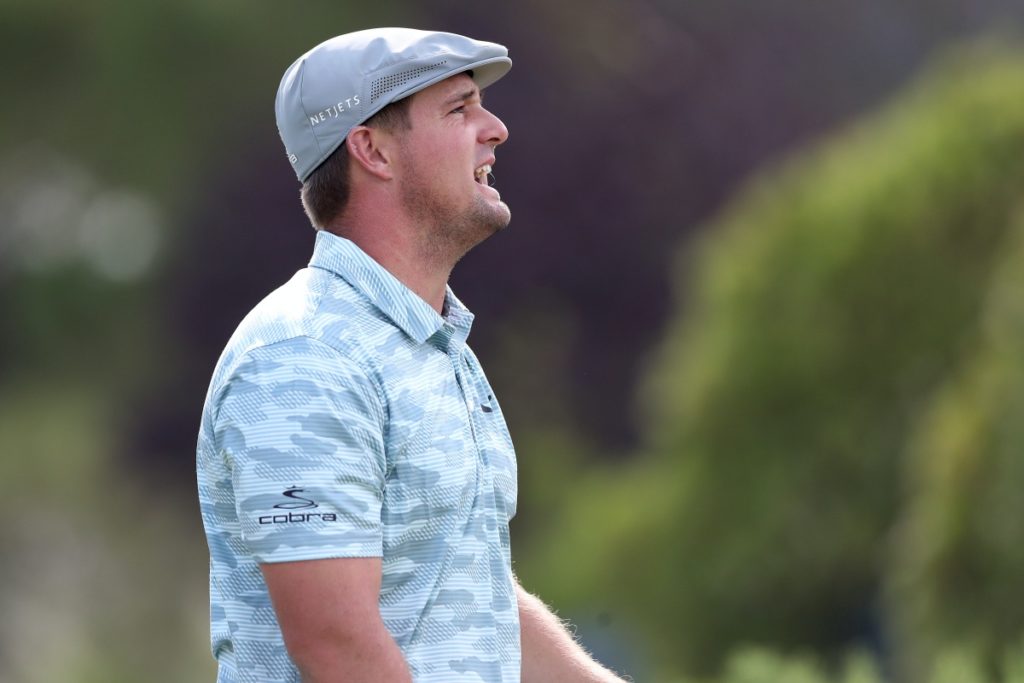 Proberunde in Augusta: Bryson DeChambeau