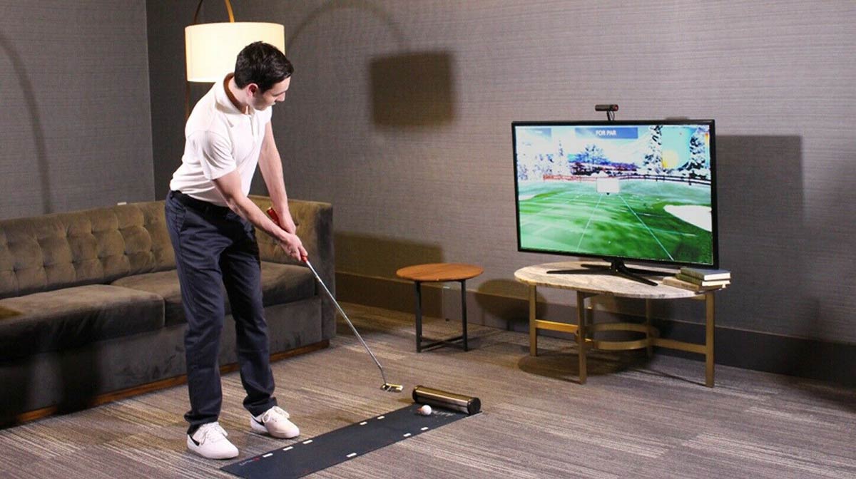 ExPutt EX300D - Golf Simulator für Zuhause ⋆ Ausrüstung ⋆ Golftime.de