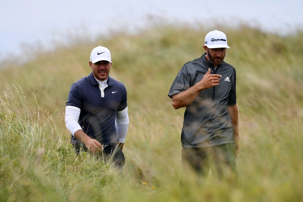 Dustin Johnson und Brooks Koepka