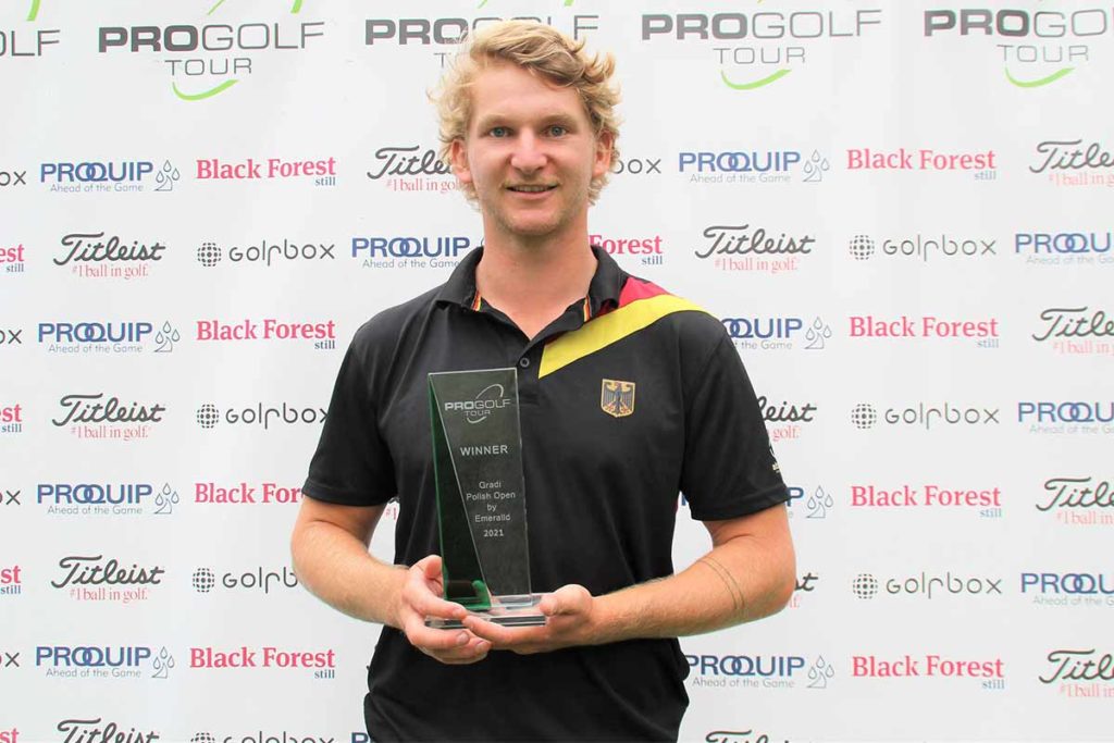 Sieger der Polish Open 2021 auf der Pro Golf Tour: Nick Bachem