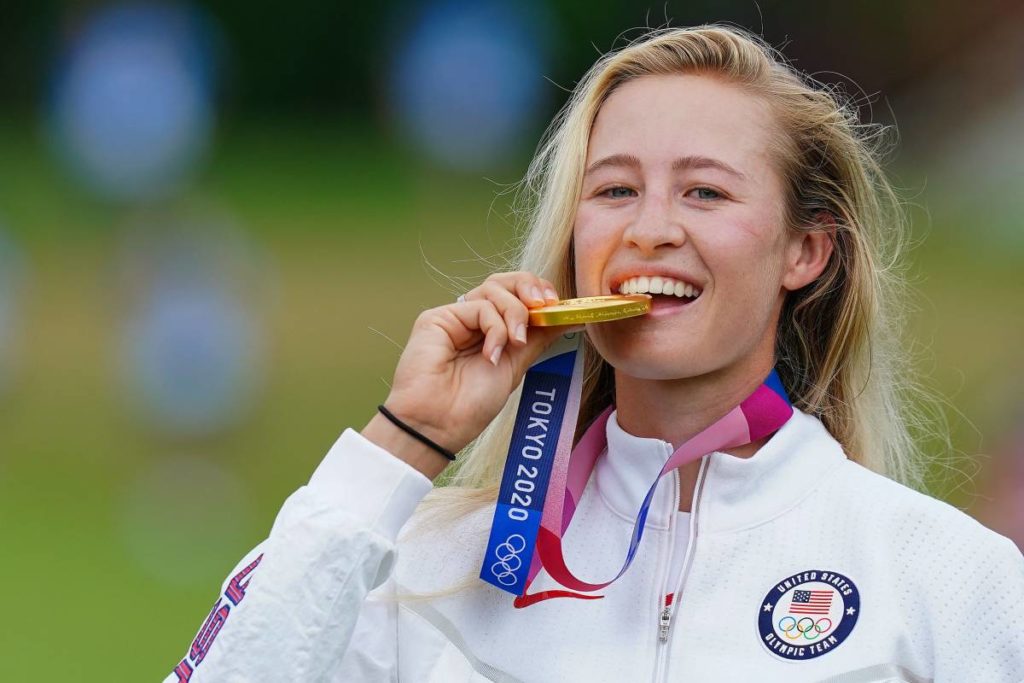 Nelly Korda geht als Titelverteidigerin bei den Olympischen Spielen 2024 an den Start (Foto: Getty Images)