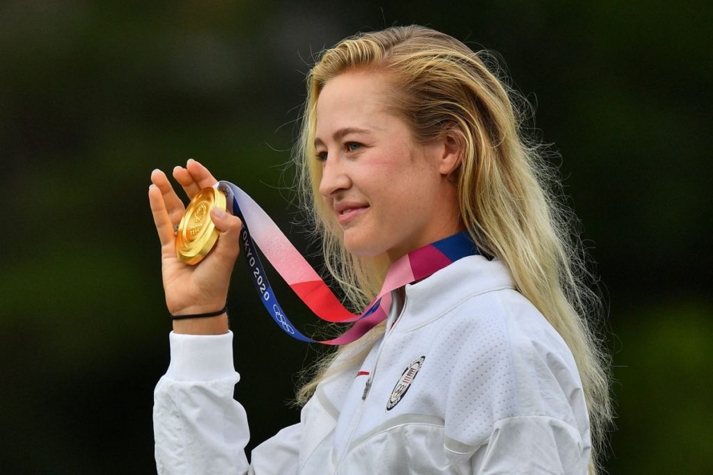 ZweiteZweites Golf-Gold für die USA: Nelly Korda sichert sich den Siegs Gold für USA bei Golf: Nelly Korda sichert sich den Sieg