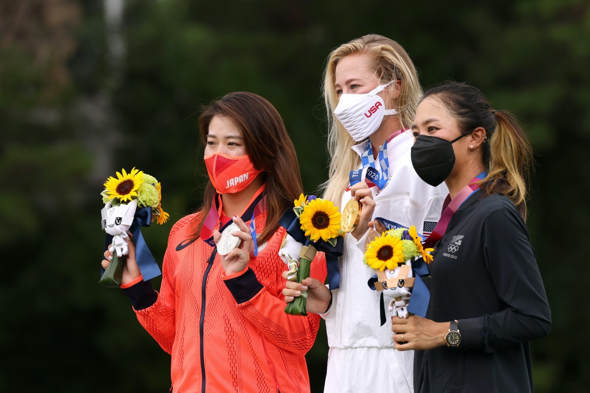 Silber, Gold und Bronze: Mone Inami, Nelly Korda und Lydia Ko