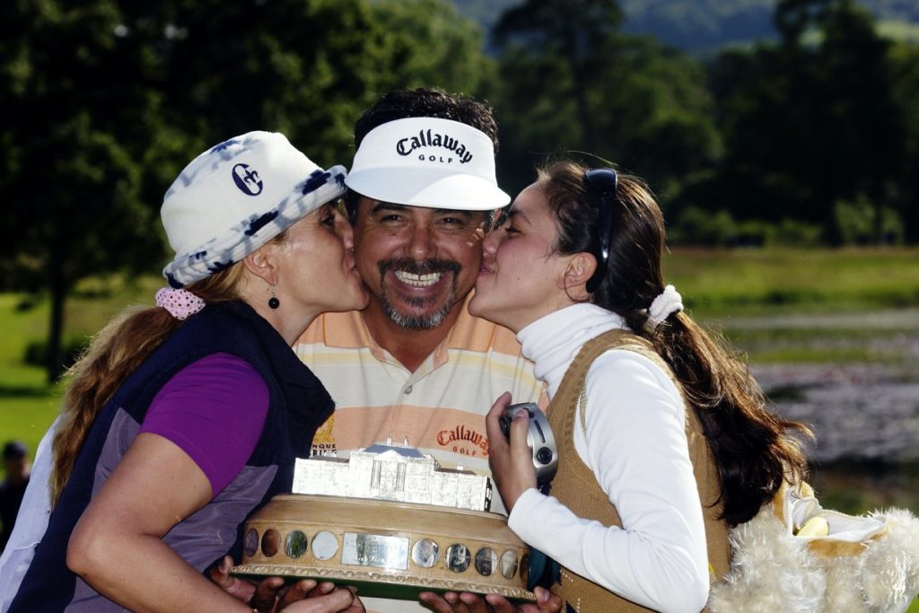 Eduardo Romero bei der Scottish Open 2002