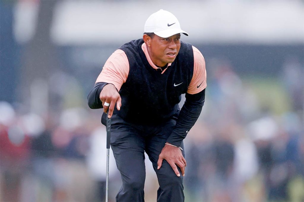 Bitteres Wochenende: Tiger Woods gab nach Runde 3 auf.