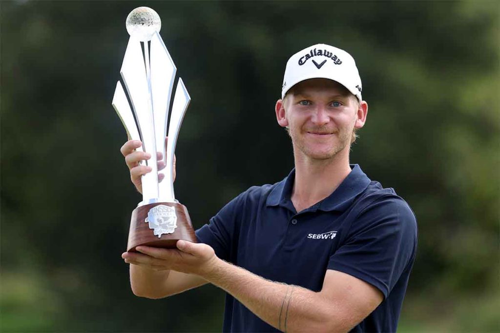 Nick Bachem gelingt mit dem Sieg bei der Jonsson Workwear Open 2023 der Durchbruch auf der DP World Tour (Foto: Getty Images)