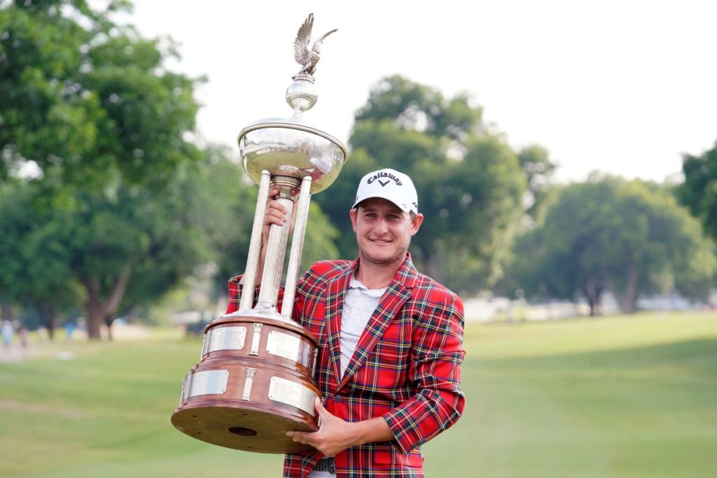 Emiliano Grillo gewann die Charles Schwab Challenge 2023 (Foto: Picture Alliance)