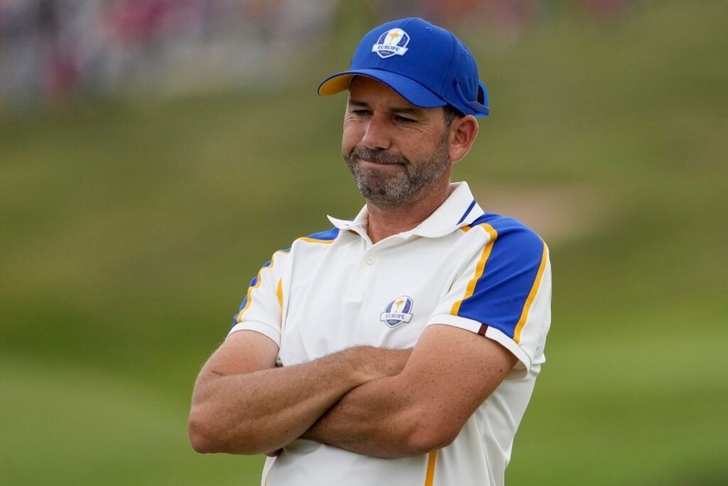 Sergio Garcia wollte sich in das diesjährige Ryder-Cup-Team einkaufen (Foto: Picture Alliance).