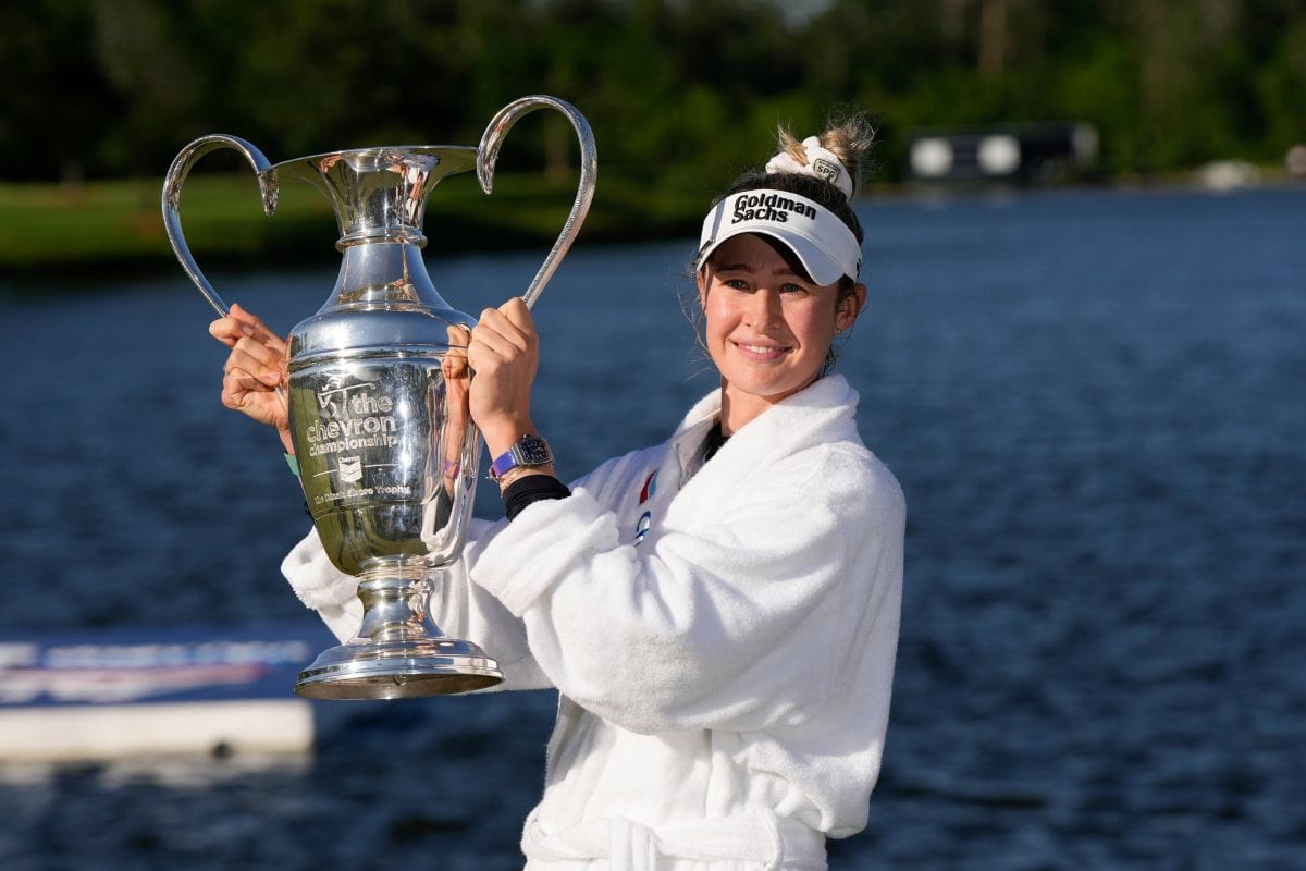 Nelly Korda gewinnt die Chevron Championship 2024 (Foto: Picture Alliance)