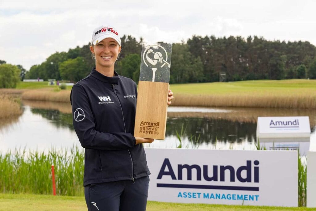 Alexandra Försterling gewinnt beim Amundi German Masters 2024 ihr viertes Turnier auf der Ladies European Tour (Foto: Tristan Jones/LET)