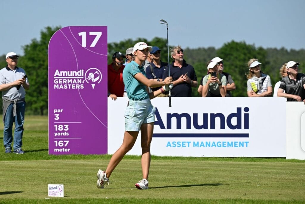 Alexandra Försterling beim Amundi German Masters 2024 (Foto: Foehlinger/UCOM)