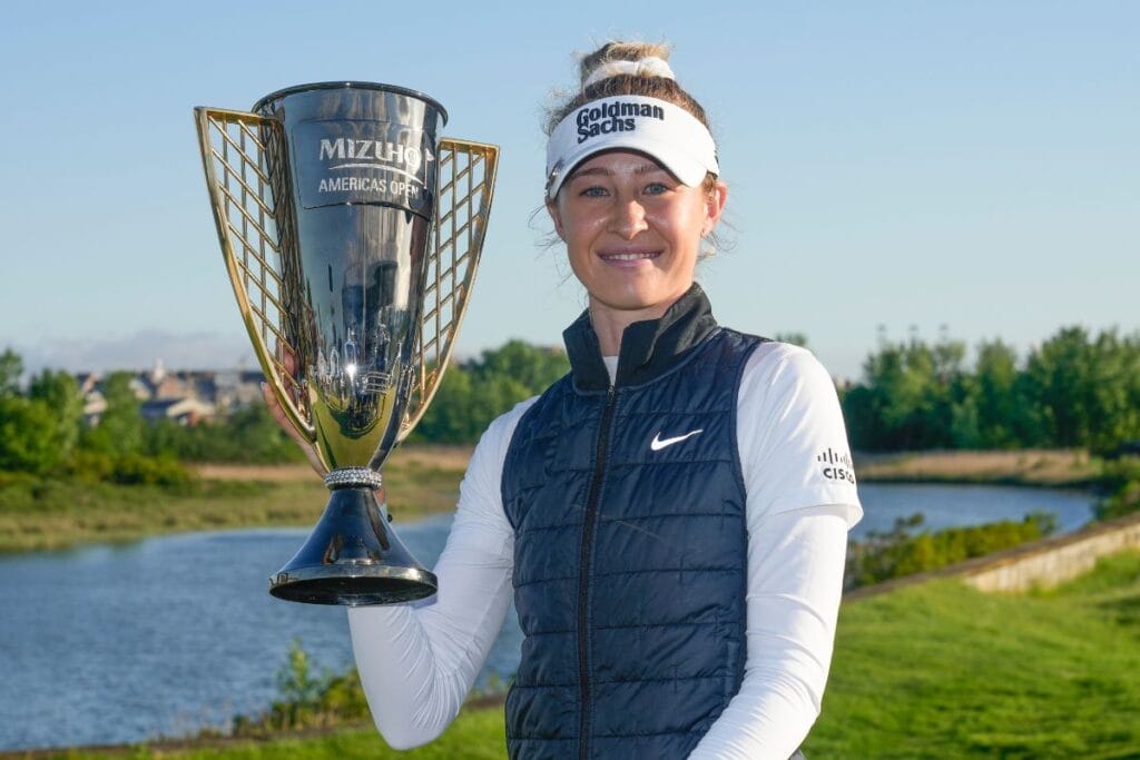 Nelly Korda gewinnt die Mizuho Americas Open 2024 (Foto: Picture Alliance)