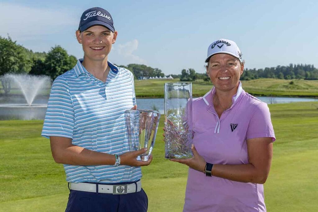 Perrine Delacour gewinnt die Dormy Open Helsingborg 2024, Helen Briem wird sensationell Zweite (Foto: Tristan Jones/LET)