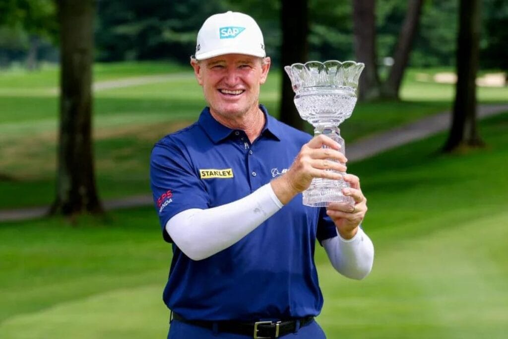 Ernie Els gewinnt die Kaulig Companies Championship 2024 (Foto: Getty Images)