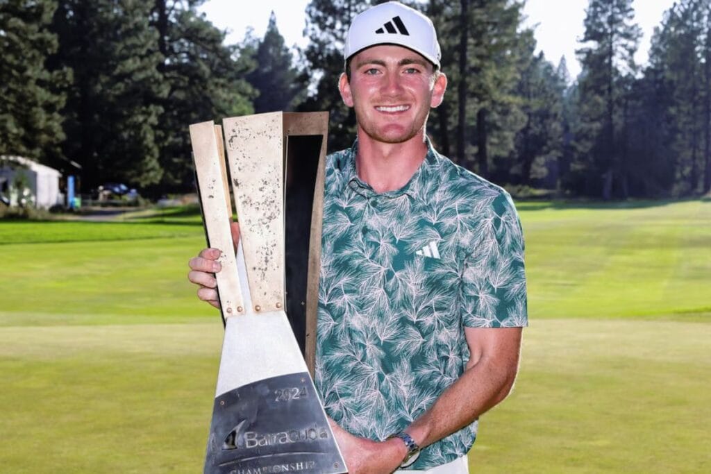 Nick Dunlap gewinnt die Barracuda Championship 2024 (Foto: Getty Images)