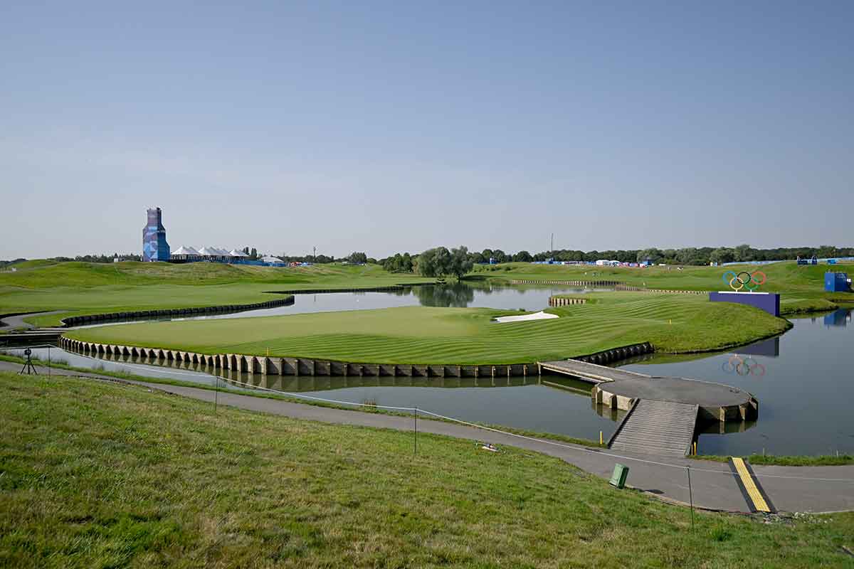 Olympische Spiele 2024 im Le Golf National bei Paris (Foto: Ben Jared/PGA Tour/IGF)