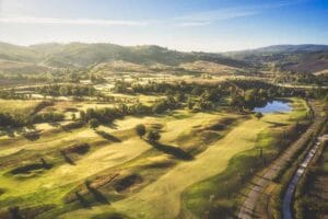 Eine Augenweide: Der Golfplatz erstreckt sich über eine Fläche von 70 Hektar