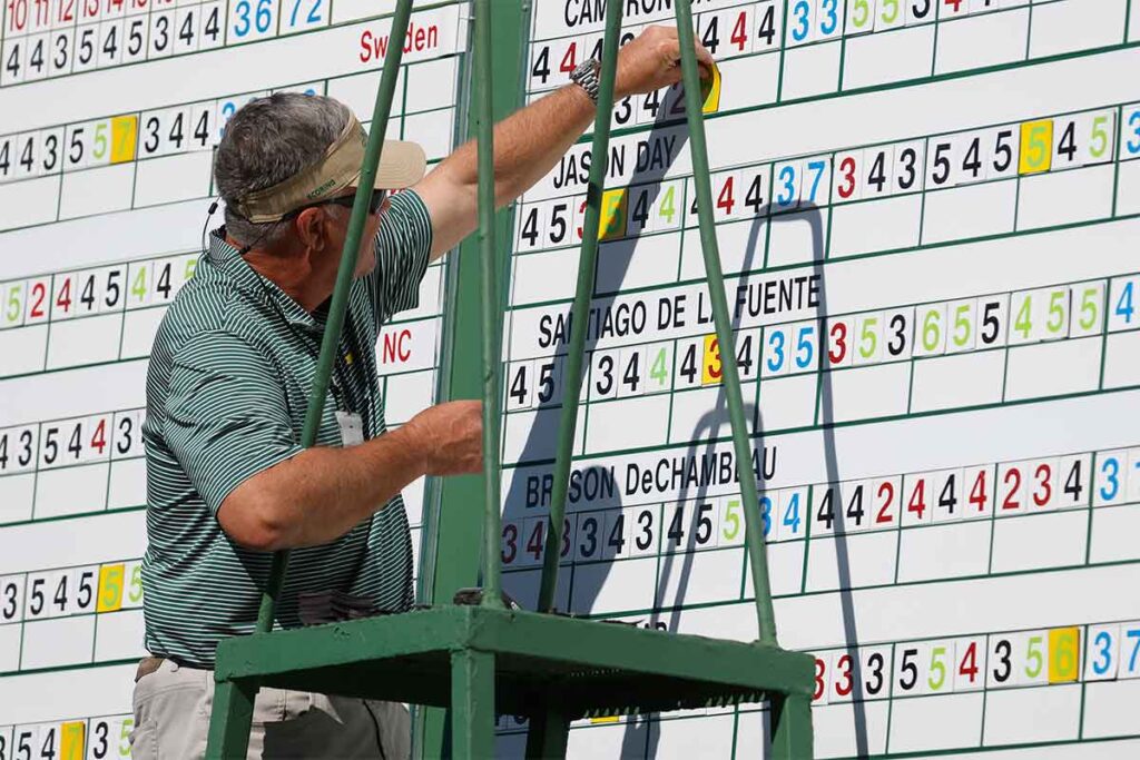 Golf Leaderboard Live Scoring