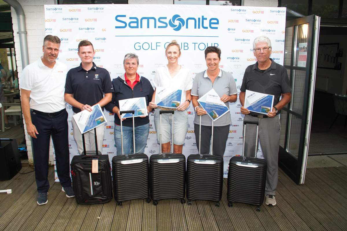 SAMSONITE Golf Club Tour 2024: Die fünf Tagessiegerinnen und -sieger beim Regionalfinale West im Golf International Moyland