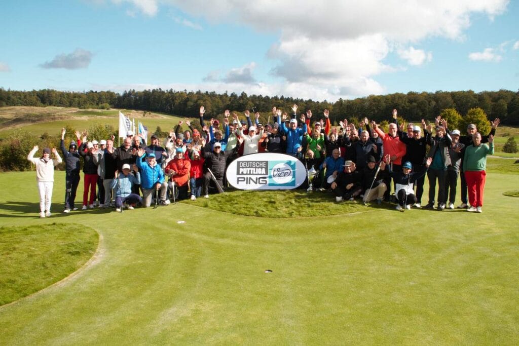 PING Deutsche Puttliga by VICE Golf 2024: Die Teilnehmerinnen und Teilnehmer beim Finale im Hofgut Georgenthal