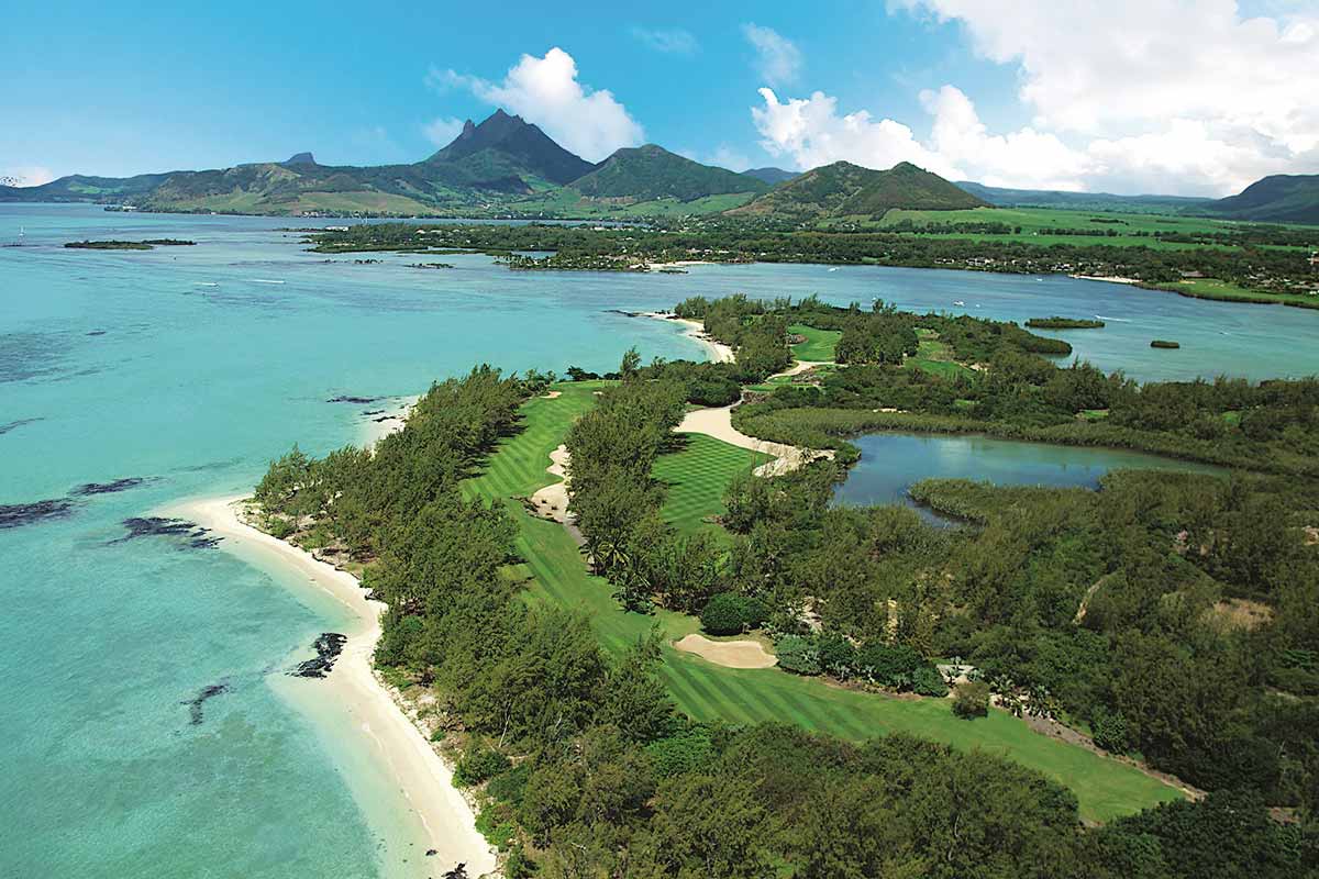 Sensationell: Ile aux Cerfs mit dem von Bernhard Langer designten 18-Loch-Golfplatz