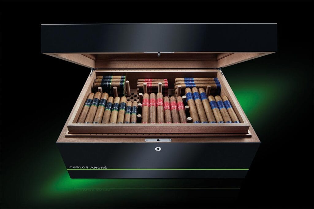 Premium-Lagerung für exklusive Zigarren: Carlos André High-End-Humidor