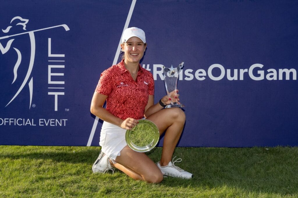 Chiara Tamburlini wird Player of the Year 2024 auf der Ladies European Tour (Foto: LET)