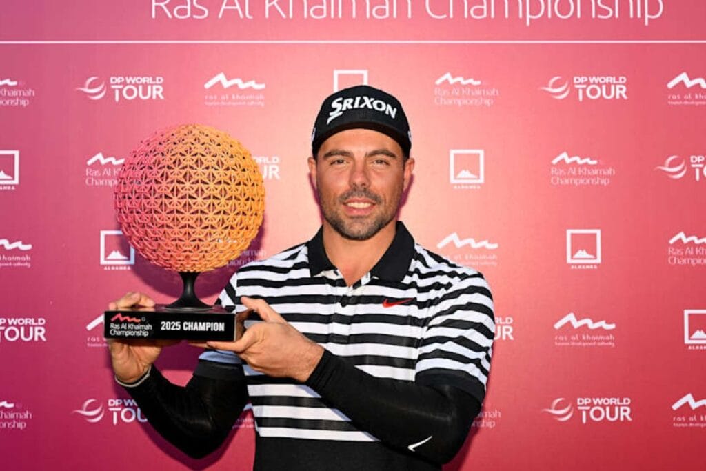 Alejandro del Rey gewinnt bei der Ras Al Khaimah Championship 2025 seinen ersten Titel auf der DP World Tour