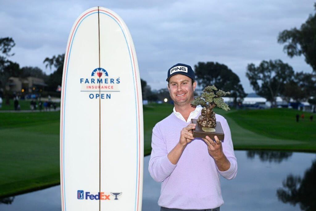 Harris English gewinnt die Farmers Insurance Open 2025 (Foto: Picture Alliance)