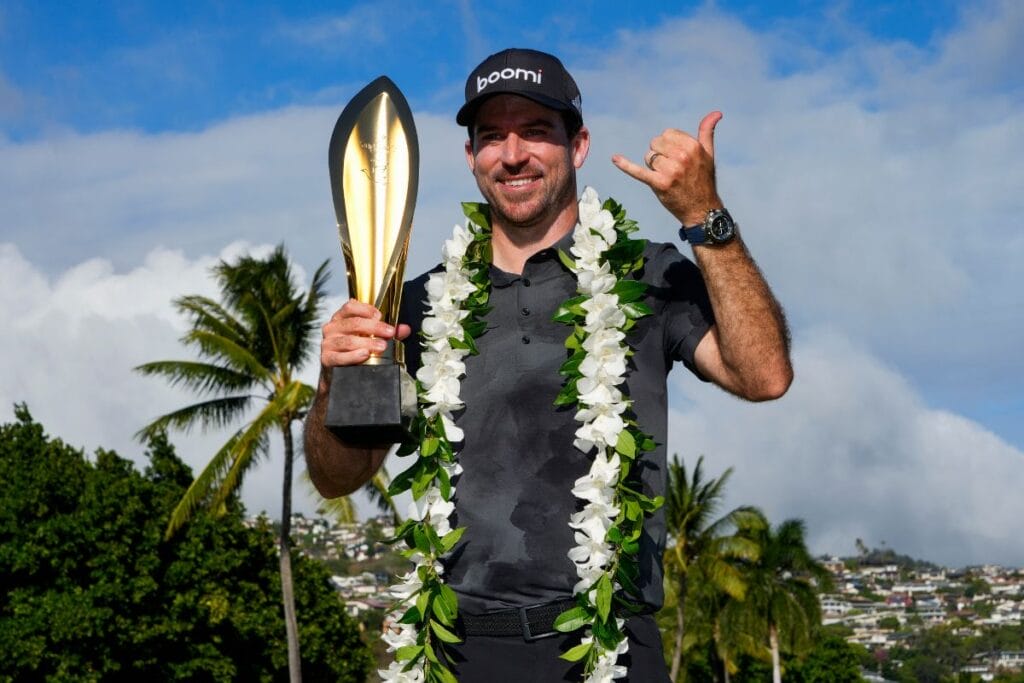 Nick Taylor gewinnt die Sony Open in Hawaii 2025 (Foto: Picture Alliance)