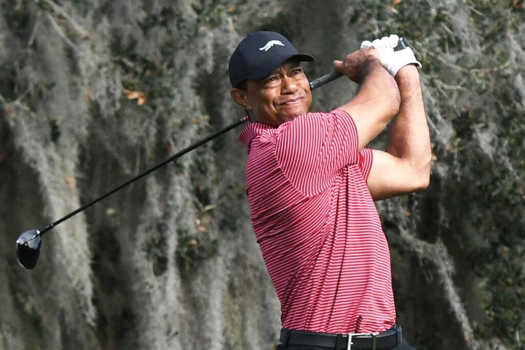 Tiger Woods wird einer der Spieler bei der Indoor-Liga TGL sein (Foto: Picture Alliance)