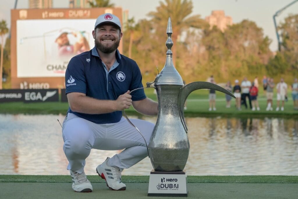 Tyrrell Hatton gewinnt Hero Dubai Desert Classic 2025 (Foto: Picture Alliance)